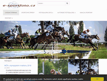 Tablet Screenshot of e-sportfoto.cz